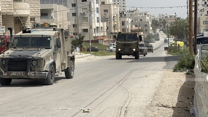 الاحتلال يقتحم المنطقة الشرقية من مدينة نابلس