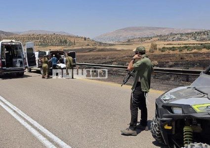 إصابة مستوطن في عملية طعن قرب العوجا شمال أريحا