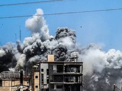 3 شهداء ومصابون في قصف الاحتلال محيط مدرسة تؤوي نازحين في مخيم جباليا