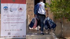 "بيت مال القدس" تشرع بتوزيع 3000 حقيبة مدرسية وقرطاسية في القدس وضواحيها