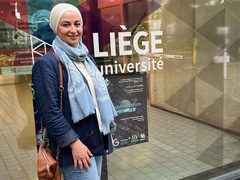 مشاركة أ.يسرى أبو شريفة في دورة تربوية مكثفة للمدرسين في مدينة لييج البلجيكية