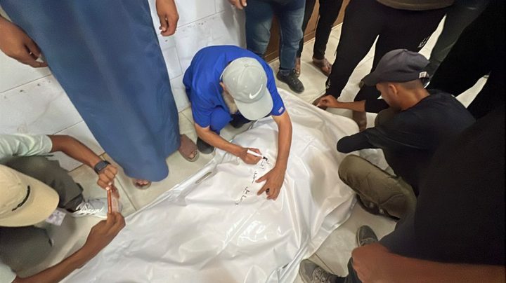 شهيد واصابات بغارتين على خان يونس والشاطئ