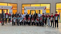 فلسطين تحصد سبع ميداليات ملونة في بطولة العرب للمواي تاي