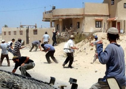 مستوطنون إرهابيون يهاجمون منازل مواطنين في بيتا