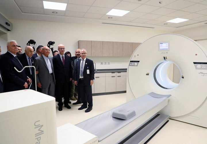 افتتاح قسم العلاج الإشعاعي في مركز النجاح للسرطان  التابع لمستشفى النجاح الوطني الجامعي