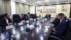 مصطفى يبحث مع المبعوث الأوروبي للسلام مستجدات الأوضاع والتطورات الميدانية