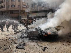 اربعة شهداء بينهم زوجته خلال اختطاف ضابط في الامن الداخلي غرب مدينة غزة