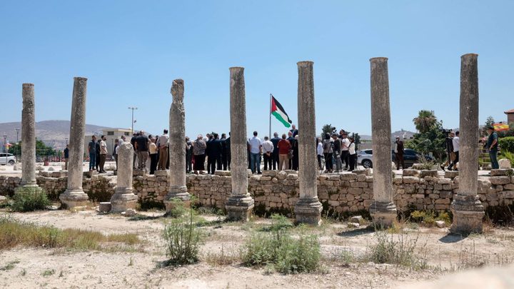 فتوح يطالب اليونسكو والمجتمع الدولي بحماية سبسطية ووقف أعمال التنقيب الإسرائيلية