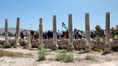 فتوح يطالب اليونسكو والمجتمع الدولي بحماية سبسطية ووقف أعمال التنقيب الإسرائيلية