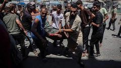 شهيد وثلاث إصابات برصاص الاحتلال شمال خان يونس