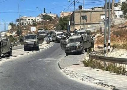 الاحتلال يعتقل 6 مواطنين من قباطية جنوب جنين