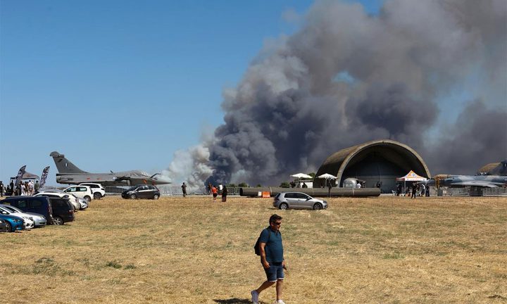 مقتل طيارين بتحطم مقاتلة يونانية خلال عرض جوي قرب أثينا