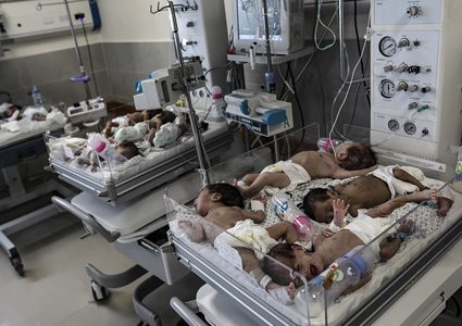 5493 مولودًا جديدًا في غزة خلال آب مقابل 203 حالات وفاة