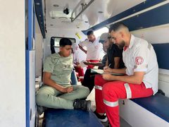 إجلاء 61 مريضا و 65 مرافقا عبر معبر رفح بالتنسيق مع الصحة العالمية.