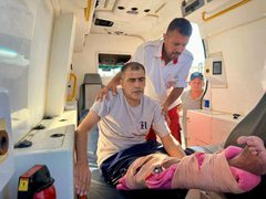 إجلاء 61 مريضا و 65 مرافقا عبر معبر رفح بالتنسيق مع الصحة العالمية.