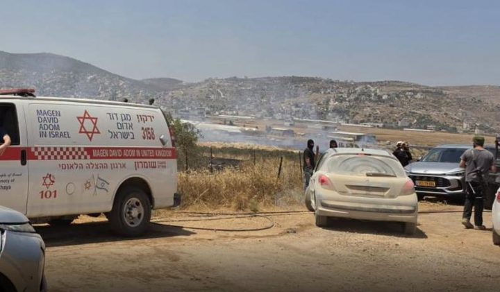 إصابة مستوطن بعملية طعن جنوب شرقي نابلس