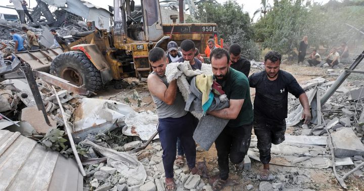 شهيد و15 إصابة في قصف الاحتلال على قطاع غزة
