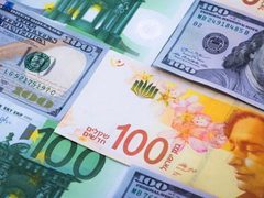 أسعار صرف العملات مقابل الشيكل