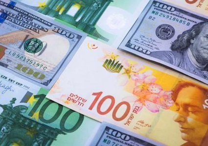أسعار صرف العملات مقابل الشيكل