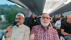 انطلاق حافلة للأهالي من الناصرة بالداخل المحتل إلى القدس، لأداء الصلوات رحاب المسجد الأقصى المبارك.