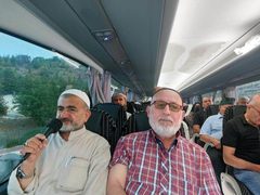 انطلاق حافلة للأهالي من الناصرة بالداخل المحتل إلى القدس، لأداء الصلوات رحاب المسجد الأقصى المبارك.