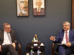 بسيسو يبحث مع UNDP مستجدات العمل في الإيواء وإزالة الركام وفتح الطرق في القطاع
