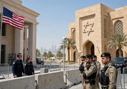 السفارة الأمريكية بالإمارات تدعو مواطنيها للحذر قرب المواقع الإسرائيلية