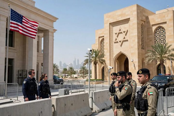 السفارة الأمريكية بالإمارات تدعو مواطنيها للحذر قرب المواقع الإسرائيلية
