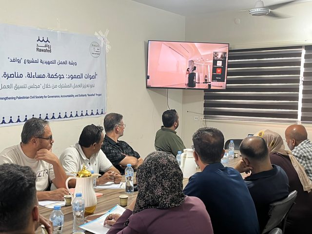 إطلاق مشروع «روافد أصوات الصمود» وتفعيل مجلس تنسيق العمل الأهلي