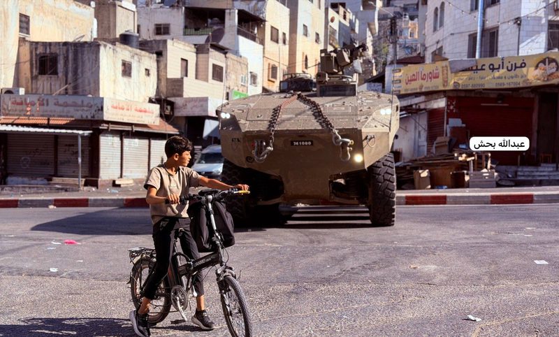 من العدوان المستمر على مخيم العين غرب نابلس