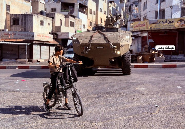 من العدوان المستمر على مخيم العين غرب نابلس