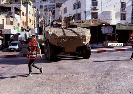 من العدوان المستمر على مخيم العين غرب نابلس