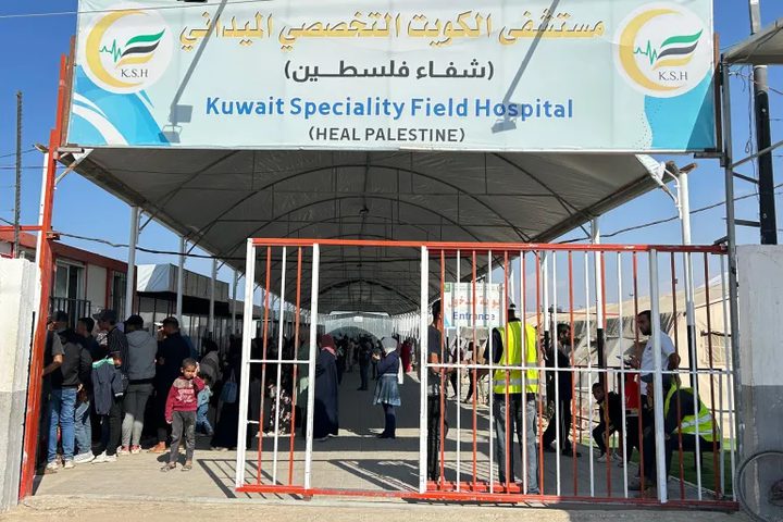 مستشفى ميداني في غزة يوقف خدماته باستثناء الطوارئ لنقص الوقود