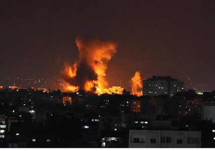 استشهاد مواطن في قصف للاحتلال شرق مدينة غزة