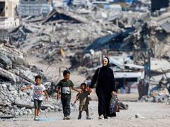 وزراء خارجية ثماني دول يعربون عن بالغ القلق إزاء استمرار المعاناة في غزة