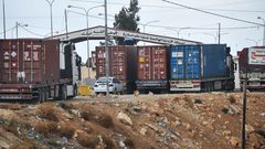 نصار نصار: الأردن يسمح بتحميل الشاحنات الأردنية بالبضائع الفلسطينية
