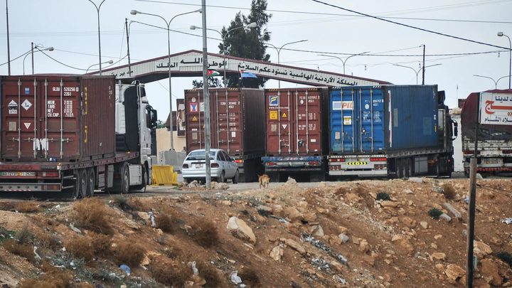 نصار نصار: الأردن يسمح بتحميل الشاحنات الأردنية بالبضائع الفلسطينية
