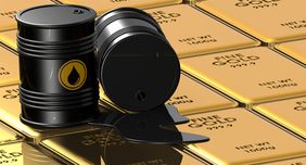 تراجع أسعار النفط والذهب