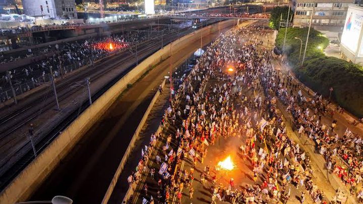 مظاهرات في المدن الإسرائيلية ضد نتنياهو وحكومته