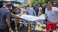 شهيدة وإصابات بقصف إسرائيلي استهدف نازحين شمال مدينة غزة