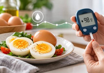 ماذا يحدث لسكر الدم عند تناول البيض يومياً؟
