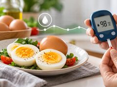 ماذا يحدث لسكر الدم عند تناول البيض يومياً؟