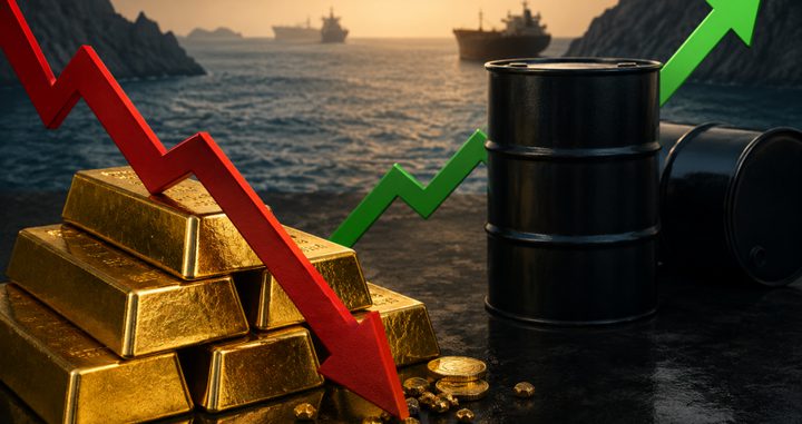 ارتفاع النفط بأكثر من 1% وتراجع الذهب مع تصاعد مخاوف التضخم