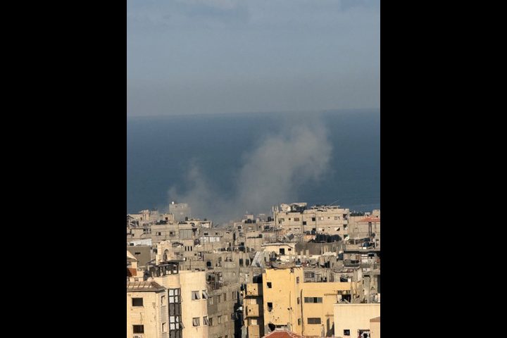 قصف مدفعي يستهدف الأحياء الشرقية لمدينة غزة