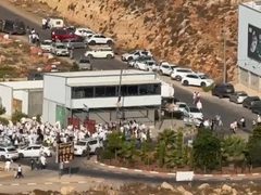 أعداد كبيرة من المستوطنين تقتحم بيتونيا وطريق جريوت غرب رام الله