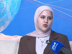 الطالبة لما الحاج تتحدث عن مشروعها "Walker" لدعم ومساعدة الأشخاص ذوي الإعاقة