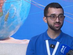 الطالب صبحي سلمان يتحدث عن تطبيقه لقراءة المواد المضافة على الأطعمة