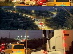 مئات العائلات عالقة في مركباتها بسبب تشديدات الاحتلال على حاجزي عطارة وعين سينيا