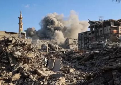 ثلاثة شهداء ومصابون بقصف وإطلاق نار الاحتلال في دير البلح ومدينة غزة