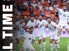 الفلسطيني يسجل ٥ أهداف في شباك المنتخب الصيني